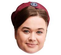 FoxyPrinting Megan Cusack - Call The Midwife Celebrity Face Mask - Fancy Dress Mask for Parties & Events