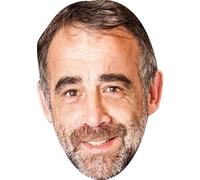 FoxyPrinting Michael Le Vell Celebrity Cardboard Party Face Mask - Coronation Street Star, Funny Soap Star Party Prop, Fancy Dress Costume Accessory for Hen Do, Stag Do, Birthdays & TV Theme Events