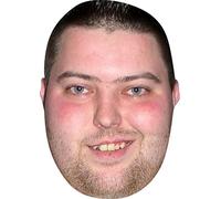 FoxyPrinting Michael Smith Darts Player Celebrity Party Celebrity Cardboard Party Face Mask Fancy Dress