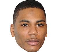 FoxyPrinting Nelly Rapper Celebrity Party Celebrity Cardboard Party Face Mask Fancy Dress