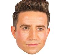 FoxyPrinting Nick Grimshaw X Factor Celebrity Party Celebrity Cardboard Party Face Mask Fancy Dress