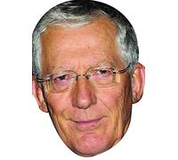 FoxyPrinting Nick Hewer The Apprentice Celebrity Cardboard Party Face Mask Fancy Dress
