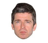 FoxyPrinting Noel Gallagher New Celebrity Cardboard Party Face Mask Fancy Dress