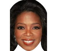 FoxyPrinting Oprah Winfrey Tv Star Celebrity Cardboard Party Face Mask Fancy Dress
