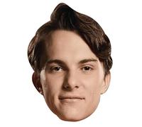 FoxyPrinting Oscar Piastri Celebrity Face Mask - Fancy Dress Mask for Parties & Events