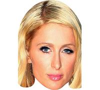 FoxyPrinting Paris Hilton New Celebrity Cardboard Party Face Mask Fancy Dress