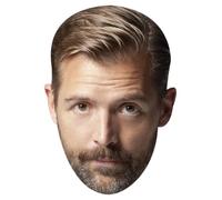 FoxyPrinting Patrick Grant Facemask - TV Celebrity Face Mask - Funny Mask for Stag Do, Hen Night, TV Events, Fancy Dress & Costume Parties, Ready to Wear