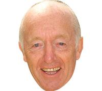 FoxyPrinting Paul Daniels Celebrity Cardboard Party Face Mask Fancy Dress