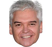 FoxyPrinting Phillip Schofield Tv Stars 2018 Celebrity Cardboard Party Face Mask Fancy Dress