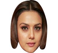 FoxyPrinting Preity Zinta Bollywood Celebrity Cardboard Party Face Mask Fancy Dress