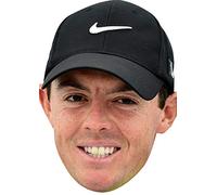 FoxyPrinting Rory Mcilroy 2018 Celebrity Cardboard Party Face Mask Fancy Dress
