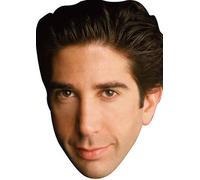 FoxyPrinting Ross Friends Celebrity Cardboard Party Face Mask Fancy Dress