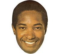 FoxyPrinting SAM COOKE JB - Music Star Fancy Dress Cardboard Celebrity Cardboard Party Face Mask Fancy Dress