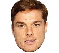 FoxyPrinting Scott Parker Music Star 2018 Celebrity Cardboard Party Face Mask Fancy Dress