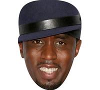 FoxyPrinting Sean Combs Celebrity Music Star Celebrity Cardboard Party Face Mask Fancy Dress