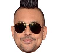 FoxyPrinting Sean Paul Celebrity Music Star Celebrity Cardboard Party Face Mask Fancy Dress