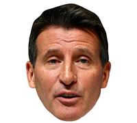 FoxyPrinting SEB COE JB - Athletics Fancy Dress Cardboard Celebrity Cardboard Party Face Mask Fancy Dress