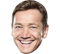 FoxyPrinting Sid Owen 2018 Tv Celebrity Cardboard Party Face Mask Fancy Dress