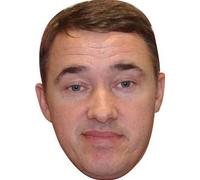 FoxyPrinting Stephen Hendry Snooker Celebrity Cardboard Party Face Mask Fancy Dress