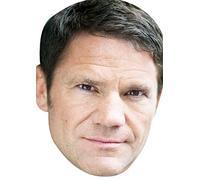 FoxyPrinting Steve Backshall Tv Stars 2018 Celebrity Cardboard Party Face Mask Fancy Dress
