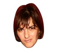 FoxyPrinting Tracey Emin Celebrity Cardboard Party Face Mask Fancy Dress