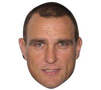FoxyPrinting Vinnie Jones Celebrity Cardboard Party Face Mask Fancy Dress