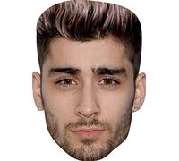 FoxyPrinting Zayn Malik Music Stars Celebrity Cardboard Party Face Mask Fancy Dress
