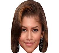 FoxyPrinting Zendaya Tv Stars Celebrity Cardboard Party Face Mask Fancy Dress
