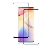 FOXZKISS Pack of 2 Screen Protectors for 0nePlus 8 Pro Tempered Glass Screen Protector for 0nePlus 8 Pro Screen Protector, 9H Hardness, HD Screen Protector, 0.33 mm Ultra Clear, Ultra Resistant