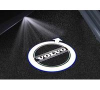 FOXZY 2PCS Car LED Logo Lighting Projector Car Door Welcome Lights For Volvo XC60 XC40 XC90 S60 S90 V60 V40, Door Laser Projector Light Decoration,A