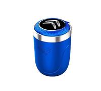 FOXZY Car Ashtray for Citroen C1 C2 C3 C4 C5 Ds3 Ds4 Ds5, Portable Removable Smokeless Cylinder with Flip Lid Self-Extinguishing Vehicle Ashtray Ash Interior Fittings,C Blue