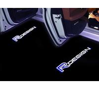 FOXZY LED Welcome Light for Volvo S90 XC60 XC90 S80 S60 V40, Car Logo Door Projector, Ghost Shadow Puddle Light Car Accessories, 1pcs