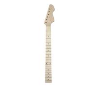 Foyarinal DIY Electric Guitar Neck for Replacement - Maple Fretboard 22 Fret 25.5 Inch Bolt on Heel Truss Rod Adjust at Bottom