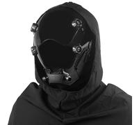 Foymi Cyberpunk Helmet Mask - Sci Fi Gothic Punk Cosplay Mask for Men
