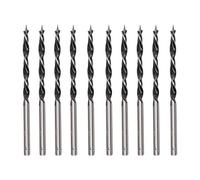 Foyscr 10 Piece 3.5mm Brad Point Wood Drill Bits, Professional Carbon Steel, Clean Efficient Drilling