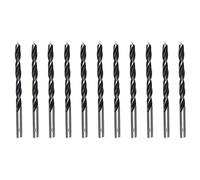 Foyscr 10 Piece 6mm Brad Point Wood Drill Bits, Professional Carbon Steel, Clean Efficient Drilling