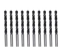 Foyscr 10 Piece 8.5mm Brad Point Wood Drill Bits, Professional Carbon Steel, Clean Efficient Drilling