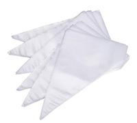 Foyscr 100Pcs Piping Bags Disposable, Tear Resistant Icing Piping Bags for Pastry，Frosting and Cake Decorating, Easy to Grip, for Professional and Novice Bakers, Clear (9.85 x 6.3 inches)