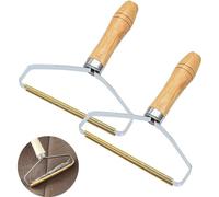 Foyscr 2-Piece Pet Hair Remover Professional Lint Removal, Carpet Animal Hair Removal, Furniture Cat and Dog Hair Removal, Clothes Cotton Ball Removal, Easy to Use, Reusable, Durable Material