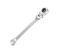 Foyscr Combination Ratchet Spanner, CRV Forged 6mm Wrench, Industrial Dual Purpose Design, Anti Slip Anti Bend Hand Tool
