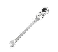 Foyscr Combination Ratchet Spanner, CRV Forged 7mm Wrench, Industrial Dual Purpose Design, Anti Slip Anti Bend Hand Tool