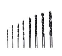 Foyscr Wood Drill Bits - 8Pcs Set, 3mm-10mm, Brad Point, Carbon Steel, Clean Drilling