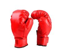 FOYTOKI 1 Pair Kickboxing Gloves Professional Sparring Gloves Wear-resistant Pu Sponge Material Adjustable Widened Wrist Wrap Stylish Outlook Training Boxing Supply