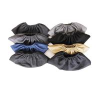 FOYTOKI 1 Pair Non-slip Cleaning Shoe Covers Made of Sturdy Polyester Sound Reduction Feature for House and Office Use Comfortable Floor Mop Shoes Cover Random Random Color