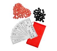 FOYTOKI 1 Set Interactive Wooden Bingo Game Family Gathering Bingo Cards Chess Elegant Design for Party Entertainment for Adults Fun
