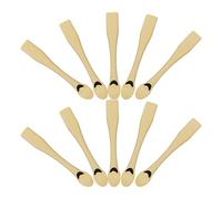 FOYTOKI 10pcs Abs Cosmetic Face Cream Spoons Set Abs Cosmetic Face Cream Spoons Set Multi-function Makeup Scoops for Skin Care for Beauty Application