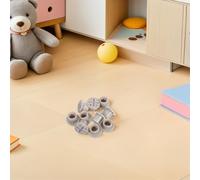 FOYTOKI 10pcs Plastic Slide Screw Caps for Playsets, Slide Fixing Caps 1.5cm Inner Diameter, Grey Replacement Screw Covers for ’s Playground Equipment