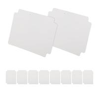 FOYTOKI 10pcs Trading Card Dividers Card Storage Box Separator Plastic Pp Material Sleek Simple Design Easy Sorting Easy to Clean for Board Games