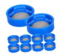 FOYTOKI 10pcs Washing Machine Water Inlet Valve Filter Mesh Strainer Replacement Part for Automatic Washer Hose Inlet Sediment Protection Accessory