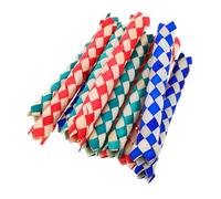 FOYTOKI 12Pcs Bamboo Finger Trap for Chinese Fidget Play for Birthday Party Favors Bird Chewing Interactive Learning and